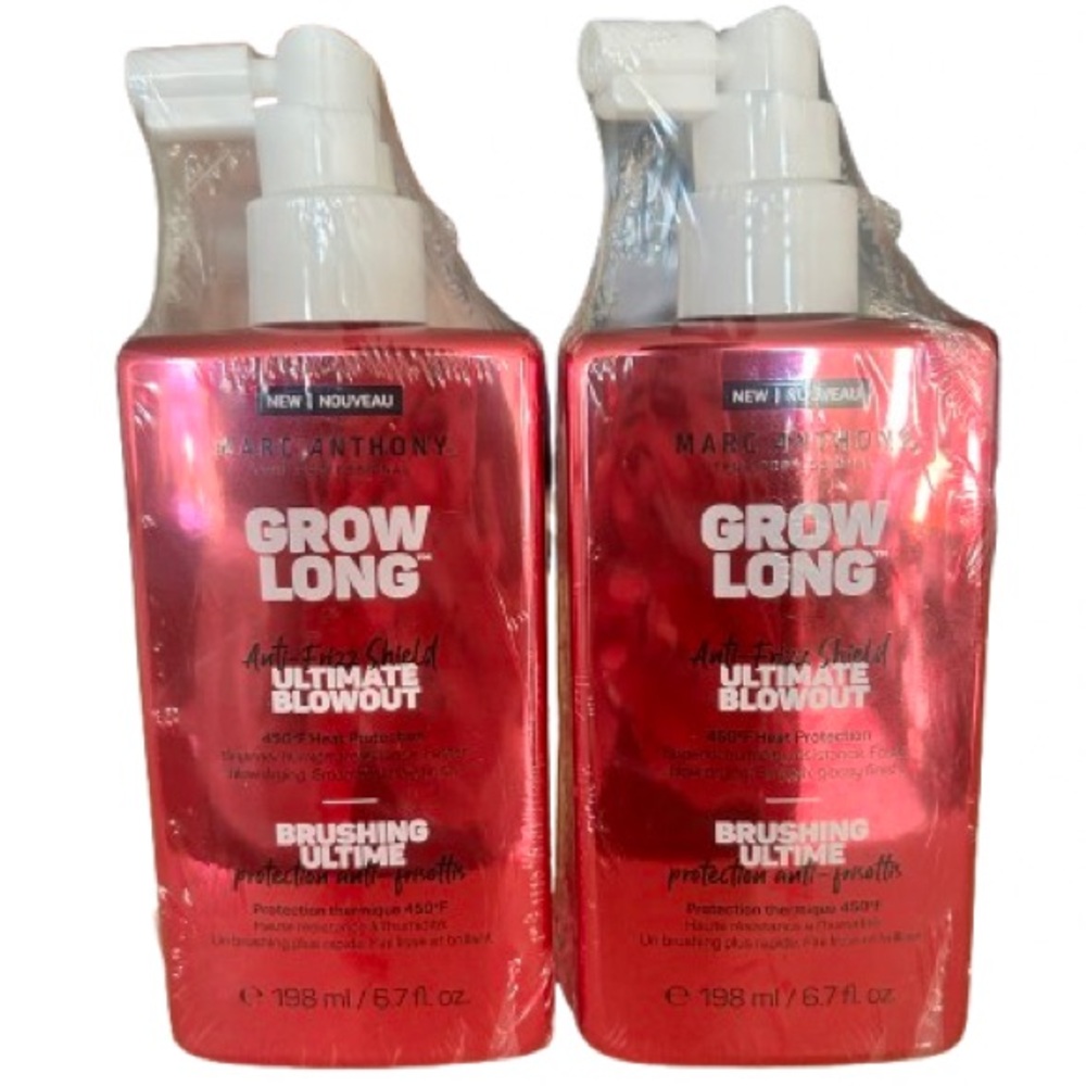 🚨SOLD🚨 Marc Anthony Grow Long Anti-Frizz Shield Blowout Spray 6.7 oz | BOGO